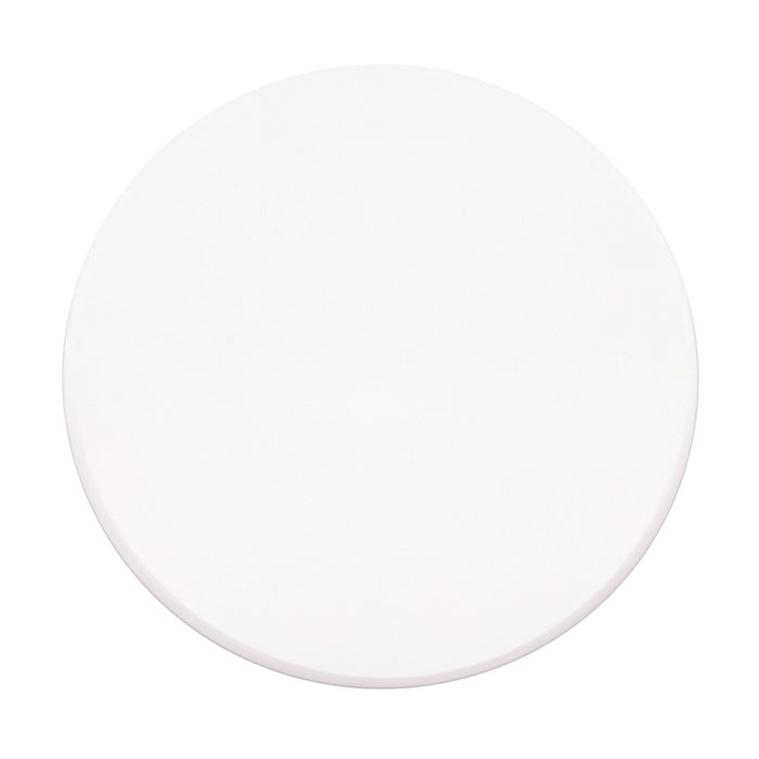 Tulum 27.5" Ivory Concrete Indoor / Outdoor Round Coffee Table