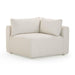 Hangover Cream Performance Fabric Outdoor Modular Corner Chair - Home And Beyond