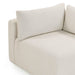 Hangover Cream Performance Fabric Outdoor Modular Corner Chair - Home And Beyond