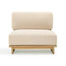 Reavan Cream Performance Fabric Outdoor Lounge Chair - Home And Beyond