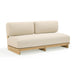 Reavan 67" Cream Performance Fabric Outdoor Lounge Sofa - Home And Beyond