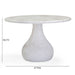 Smooch 47" Concrete Indoor/Outdoor Round Dining Table - Home And Beyond