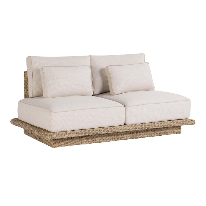 Mora Cream Outdoor Sofa - Home And Beyond