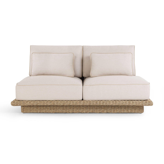 Mora Cream Outdoor Sofa - Home And Beyond