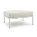 Dunes Cream Outdoor Ottoman - Home And Beyond