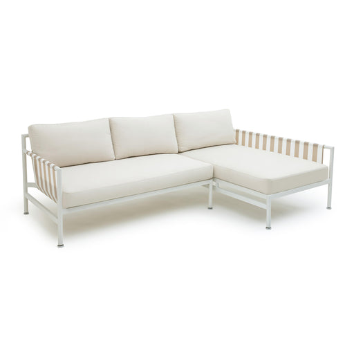 Dunes Cream Outdoor Sectional - RAF - Home And Beyond