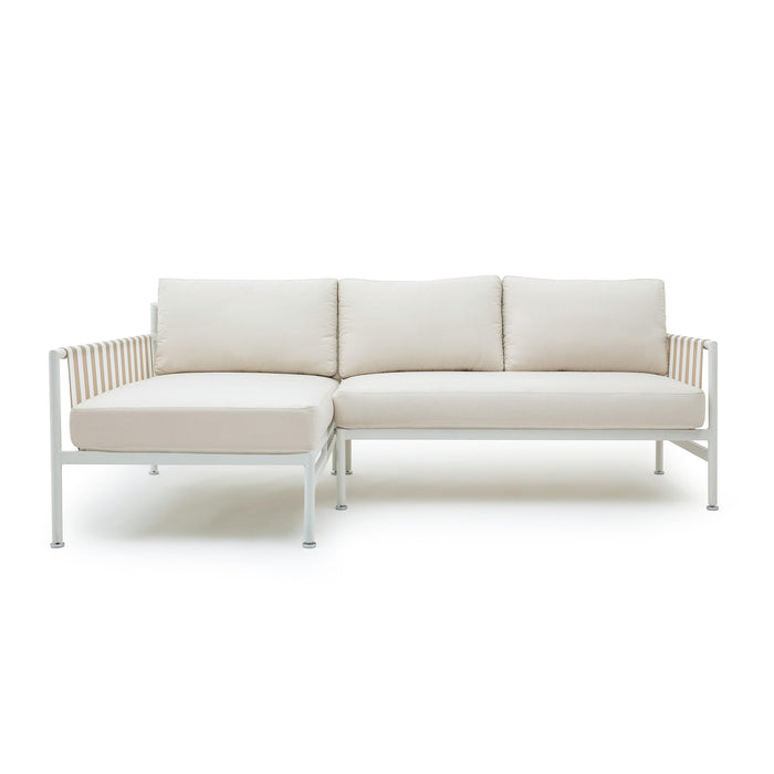 Dunes Cream Outdoor Sectional - LAF - Home And Beyond