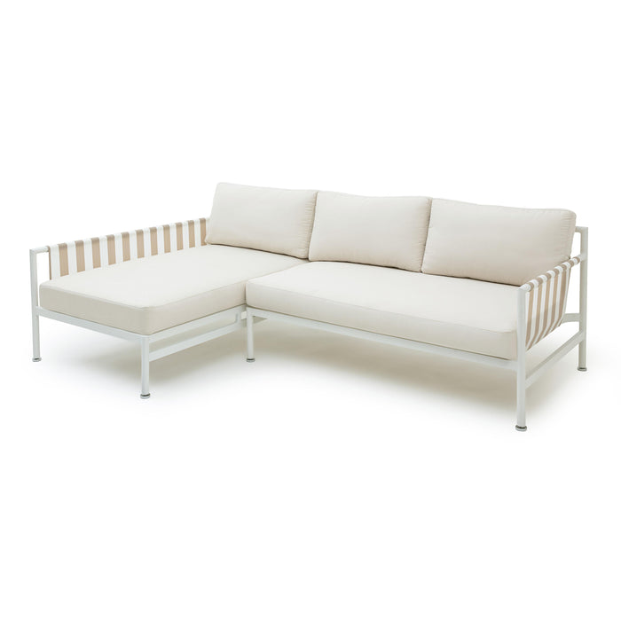 Dunes Cream Outdoor Sectional - LAF - Home And Beyond