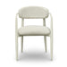 Annika Cream Textured Outdoor Dining Arm Chair - Home And Beyond