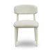 Annika Cream Textured Outdoor Dining Side Chair - Home And Beyond