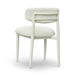 Annika Cream Textured Outdoor Dining Side Chair - Home And Beyond
