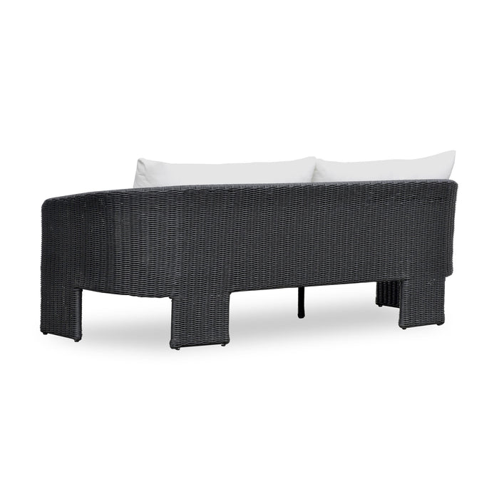 Alexa 80" Rattan Performance Fabric Outdoor Sofa - Home And Beyond