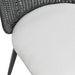 Alexa Rattan Performance Fabric Dining Chair - Home And Beyond