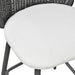 Alexa Performance Fabric Outdoor Stool - Home And Beyond