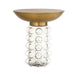 Bubble Glass/Brass Side Table image