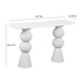 Lupita White Console Table - UK - Home And Beyond