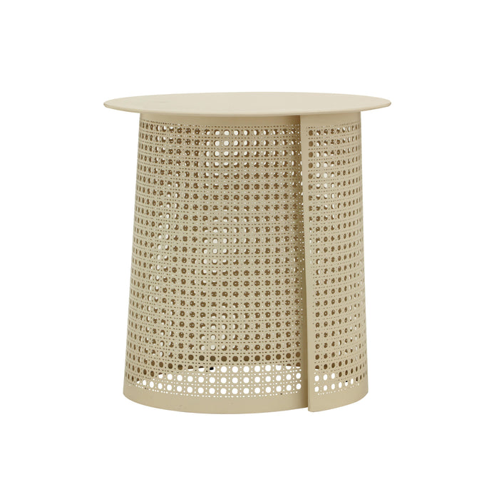Pesky Eggnog Cream Side Table - Home And Beyond