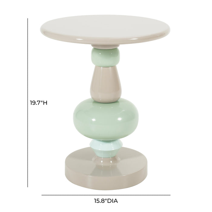 Totem Ocean Tones Side Table - Home And Beyond