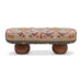 Rizi Textured Wool Upholstered Bench - Home And Beyond