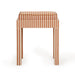 Kora Cotton Jute Contract-Grade Accent Stool - Home And Beyond