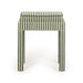 Kora Cotton Jute Contract-Grade Accent Stool - Home And Beyond