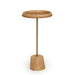 Saddle Natural Raffia Contract-Grade Side Table - Home And Beyond