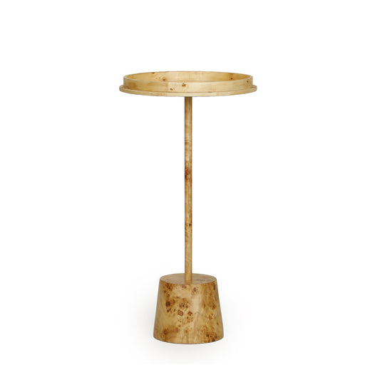Destin Natural Burl Contract-Grade Side Table - Home And Beyond
