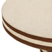 Lyra 30" Natural Striped Cotton Jute Contract-Grade Coffee Table - Home And Beyond