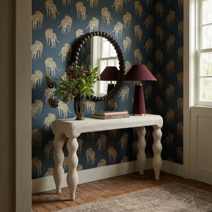 Vicky 68" Natural Woven Seagrass Console Table - Home And Beyond