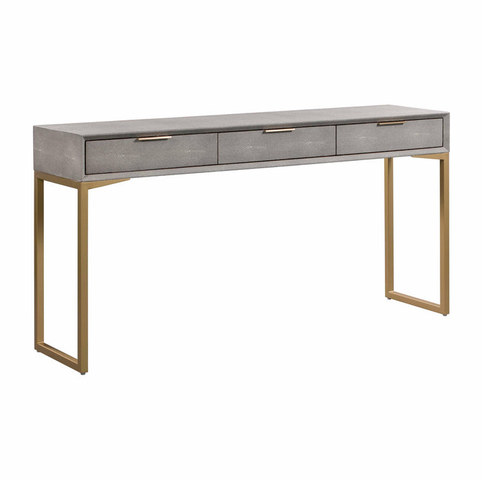 Pesce Shagreen Console Table - UK - Home And Beyond