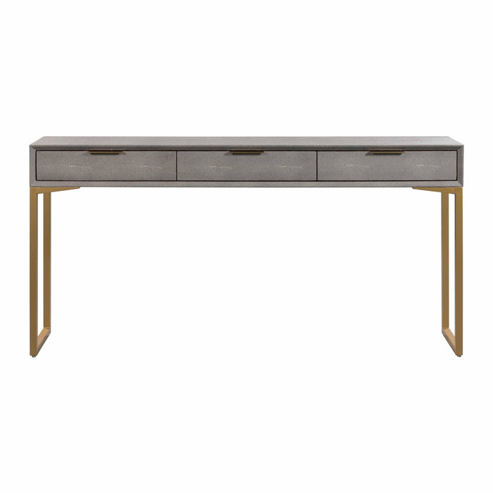 Pesce Shagreen Console Table - UK - Home And Beyond