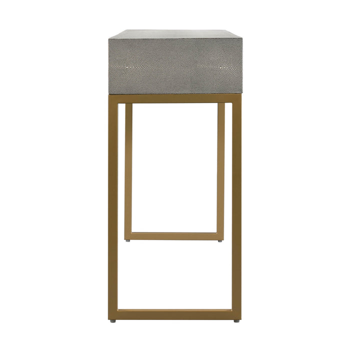 Pesce Shagreen Console Table - UK - Home And Beyond