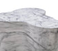Slab Marble Short Side Table - UK - Home And Beyond