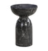 Rue Black Marble Side Table - UK - Home And Beyond