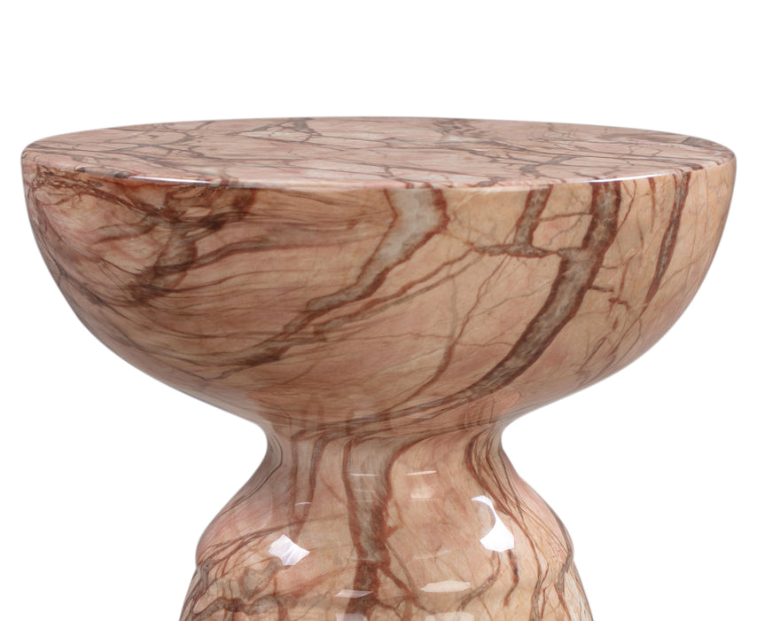 Rue Sunset Marble Side Table - UK - Home And Beyond