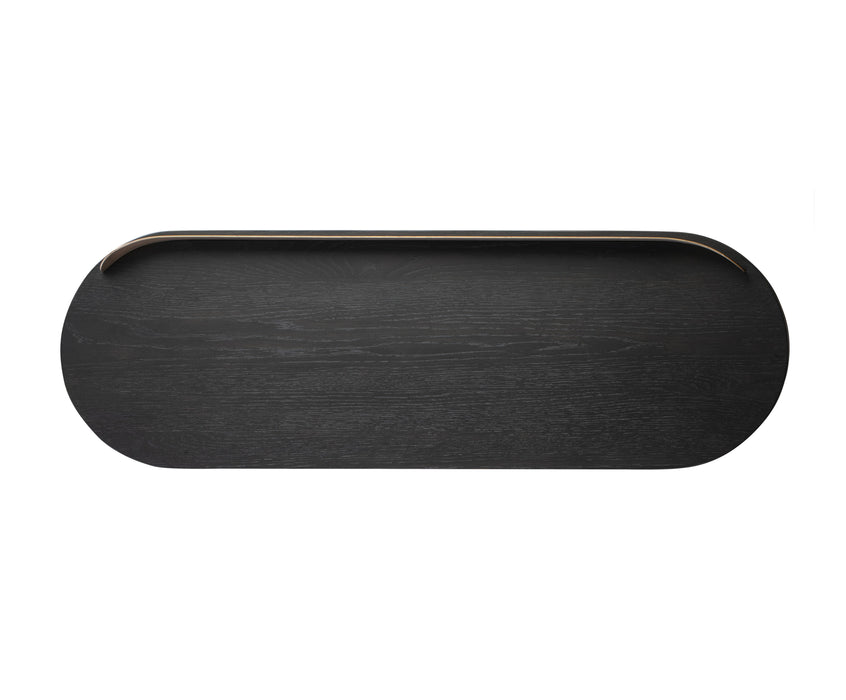 Braden Black Desk/Console Table - UK - Home And Beyond