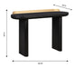 Braden Black Desk/Console Table - UK - Home And Beyond