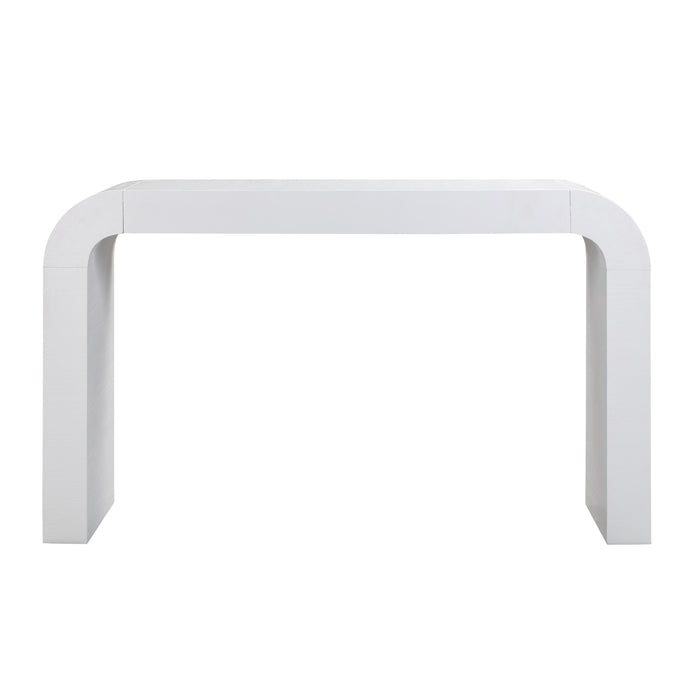 Hump White Console Table - UK - Home And Beyond