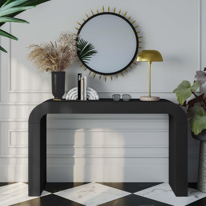 Hump Black Console Table - UK - Home And Beyond