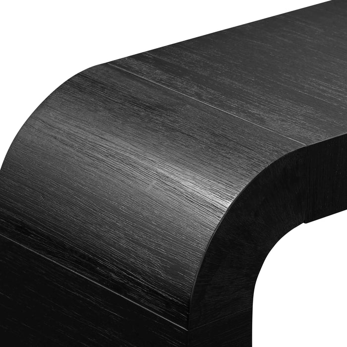Hump Black Console Table - UK - Home And Beyond