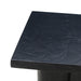 Kayla Black Concrete Side Table - UK - Home And Beyond