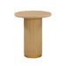 Chelsea Natural Oak Wood Entry Table - UK - Home And Beyond