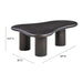 Gotham Onyx Black Coffee Table - UK - Home And Beyond
