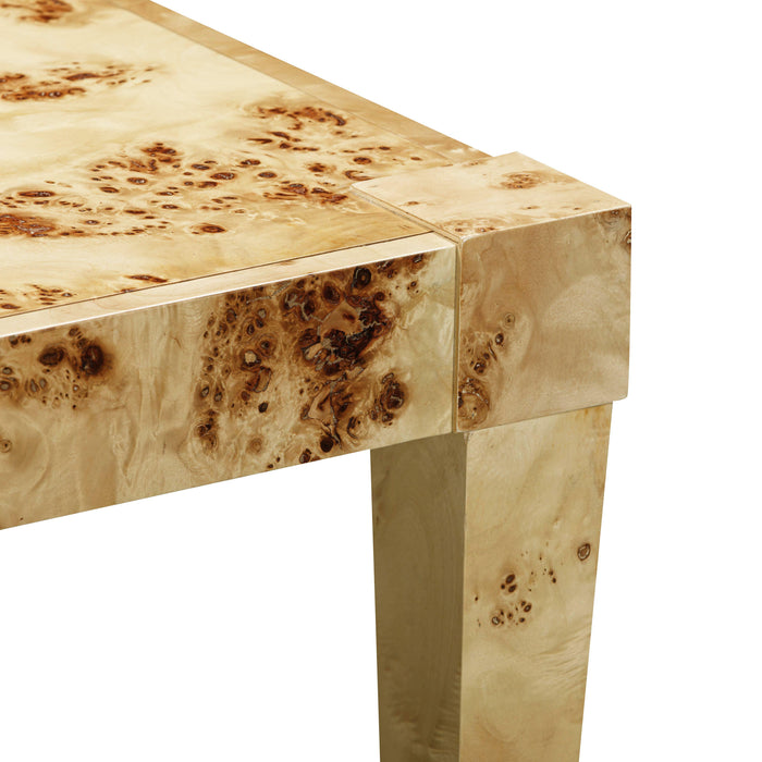 Brandyss Natural Burl End Table - UK - Home And Beyond