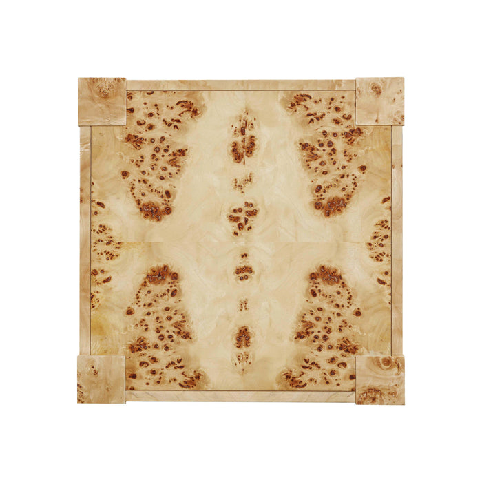 Brandyss Natural Burl End Table - UK - Home And Beyond