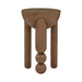 Morse Cognac Wooden Accent Table - UK - Home And Beyond