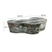 Slab Grey/Blush Faux Marble Coffee Table - UK - Home And Beyond