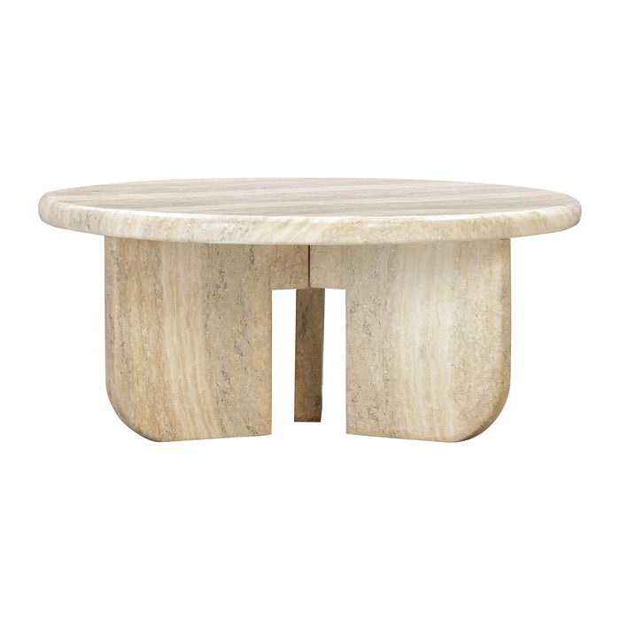 Patrizia Concrete Round Coffee Table - UK - Home And Beyond