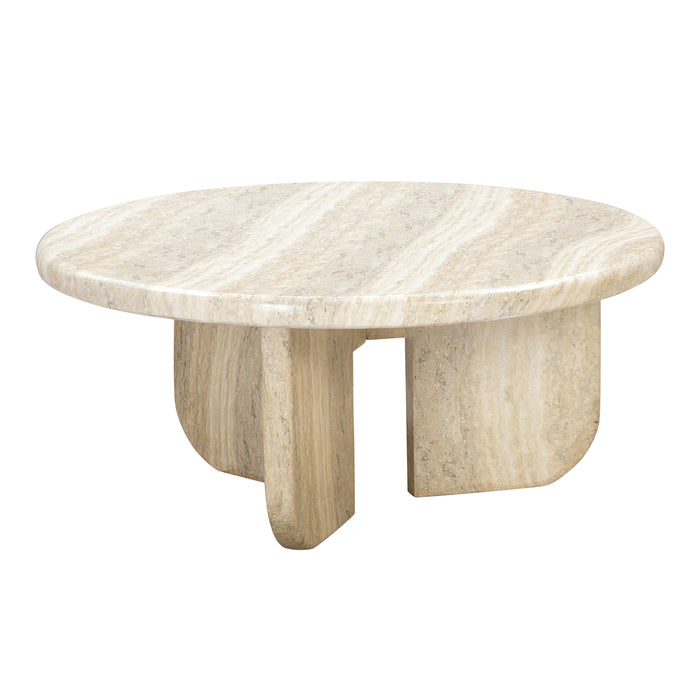 Patrizia Concrete Round Coffee Table - UK - Home And Beyond