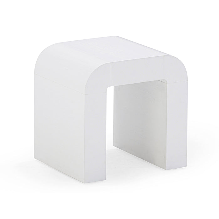Hump White Side Table - Home And Beyond